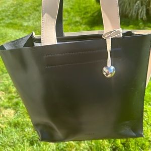 Furla leather Divide-It tote